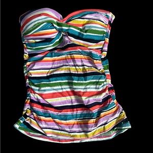 Annie Cole Swim Top Takini size small NWT